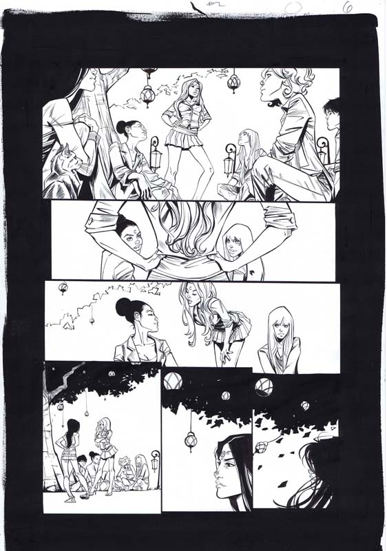 House of Night (Dark Horse) #02, Page  Comic Art
