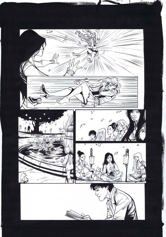 House of Night (Dark Horse) #02, Page  Comic Art