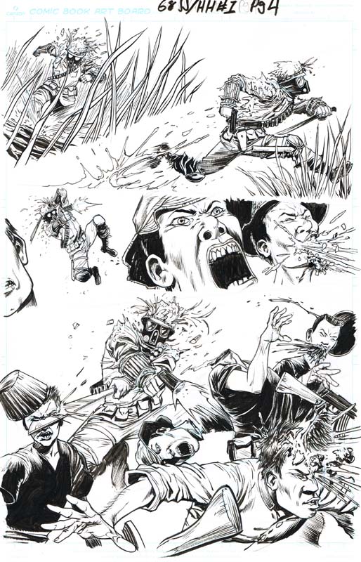 '68 Jungle Jim (Image Comics) #01, Page  Comic Art
