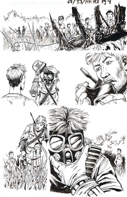 '68 Jungle Jim (Image Comics) #01, Page  Comic Art