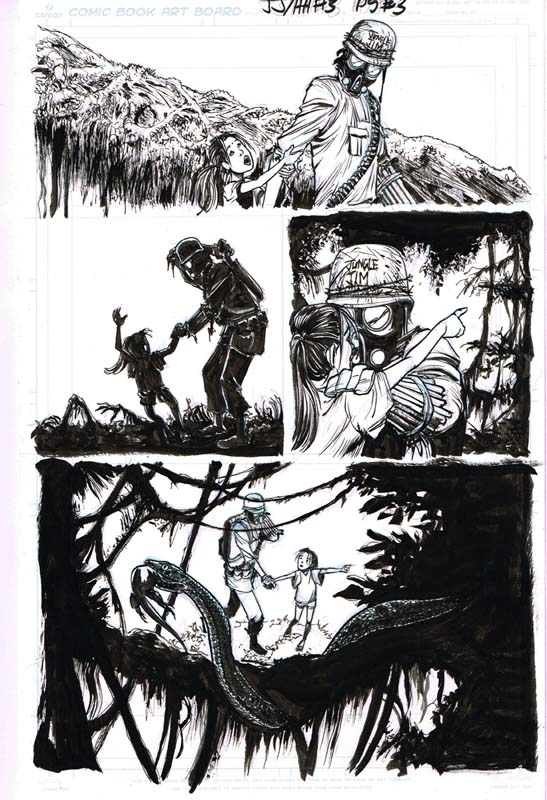 '68 Jungle Jim (Image Comics) #03, Page  Comic Art