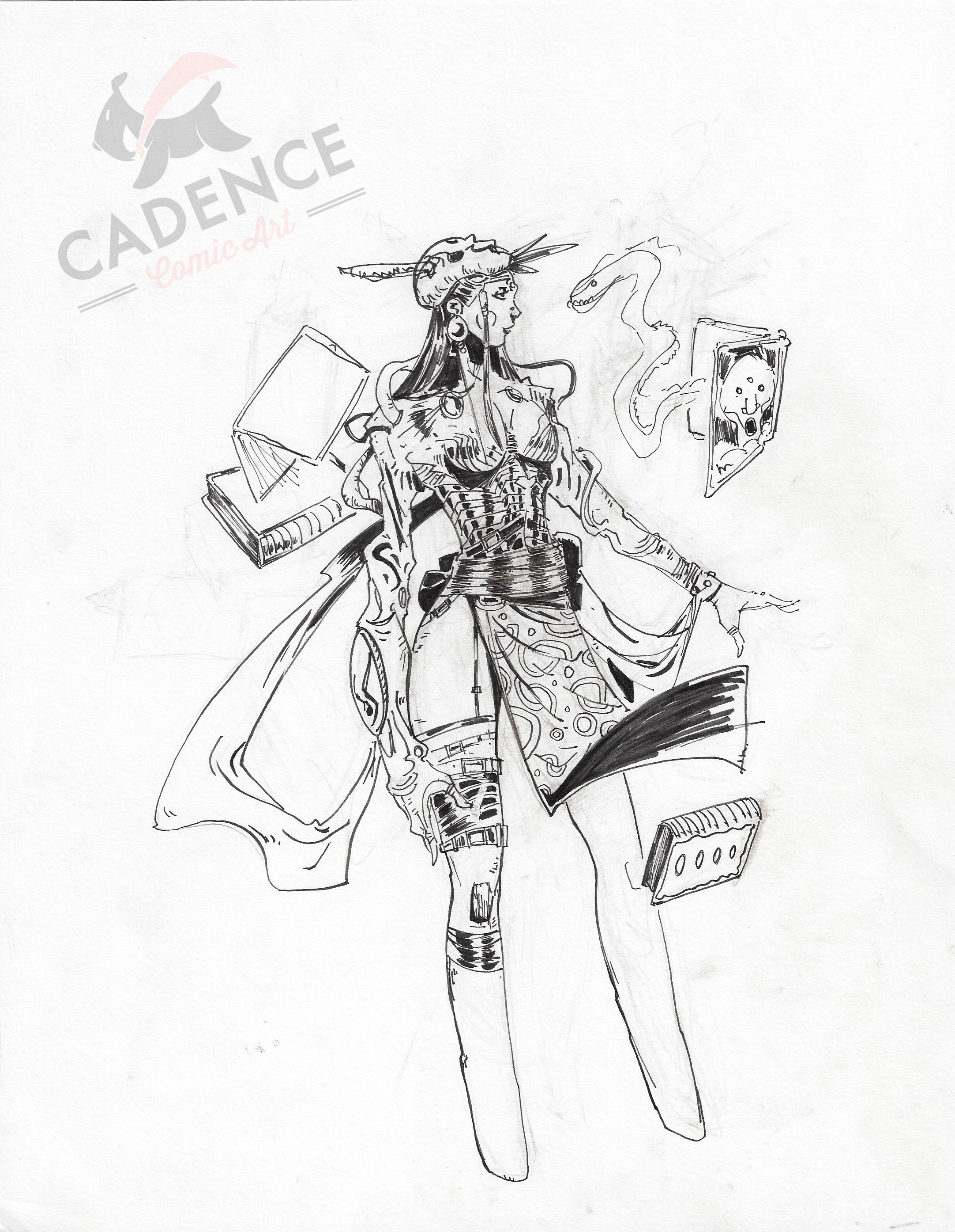 Cadence Comic Art Original Comic Art