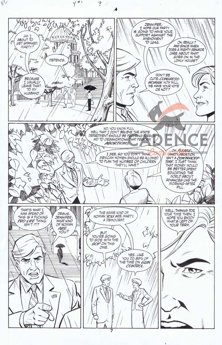 Cadence Comic Art: Original Comic Art